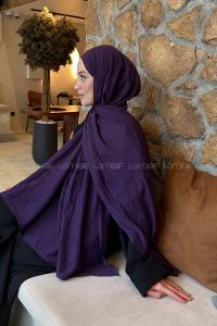 Lamelif Rami Şal Mor