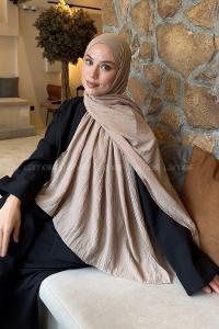 Lamelif Rami Şal Vizon