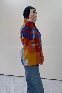 Very Colorful-en Neckband Long Arm Sweatshirt
