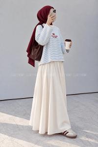 Blue Crew Neck Long Arm Printed Sweatshirt