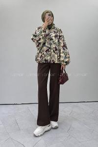 Mink Neckband Long Arm Coat