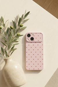 Lamelif İphone 13/14 Kalpli Telefon Kılıfı