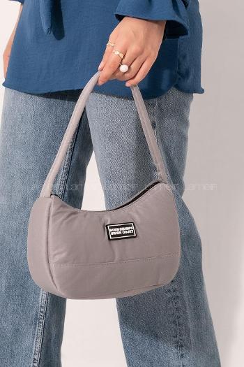 Lamelif Baguette El Ve Omuz Çanta Gri