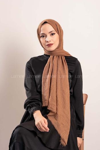 Gunpowder Cotton Fabric Straight Shawl