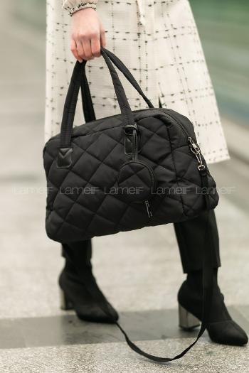 Black With Suspenders Kumas Hand Bag Bag