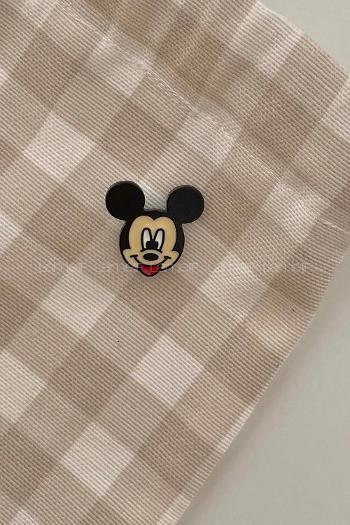 Lamelif Mickey Desen Demir Broş