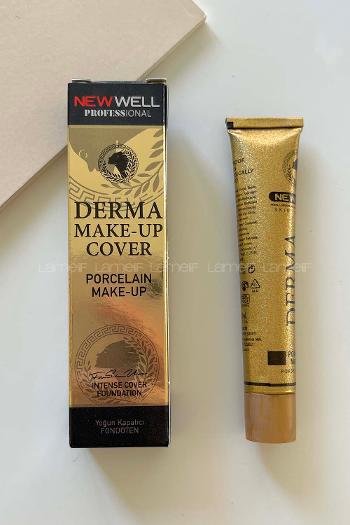 Lamelif NewWell Derma Porcelain Yoğun Kapatıcı Fondöten 01