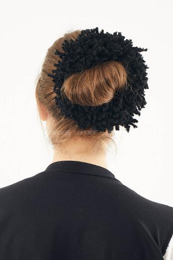 Lamelif Topuz Toka Siyah