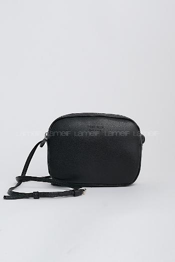 Lamelif Mini Urban Çapraz Askılı Çanta Siyah