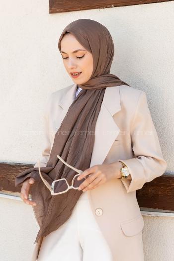 Lamelif Bambu Şal Soft Kahve