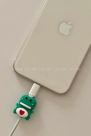 Lamelif Yeşil Sevimli Canavar Kablo Koruyucu