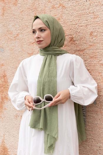 Lamelif Bambu Şal Çağla Yeşil