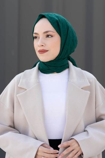 Lamelif Bambu Şal Zümrüt