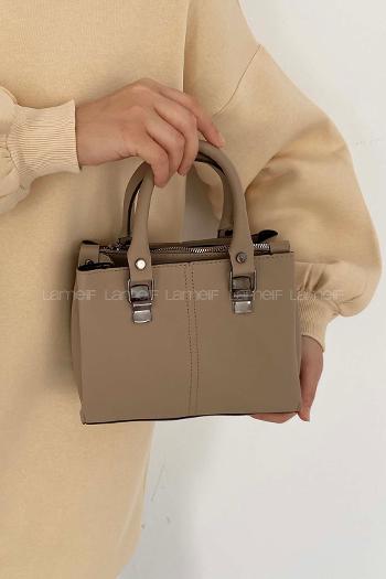 Lamelif  Luna Çanta Vizonrengi