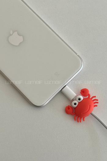 Orange Printed Phone Case