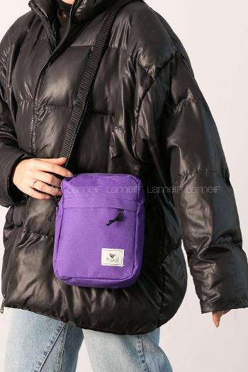 Purble Without Accessories Rope Hand Bag Bag