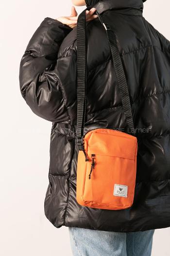 Orange Without Accessories Rope Hand Bag Bag