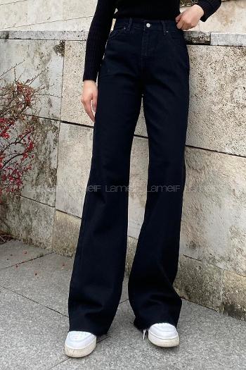 Anthracite Denim High Waist Denim Pants