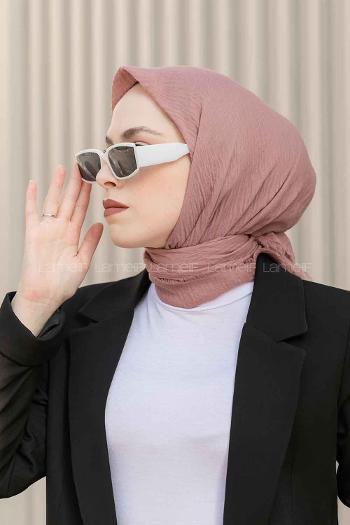 Lamelif Bürümcük Eşarp Pudra