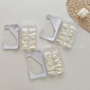 Lamelif Gold Beauty Takma Tırnak Badem