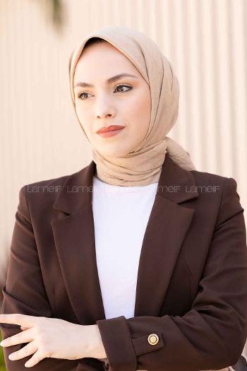 Lamelif Bambu Eşarp Camel