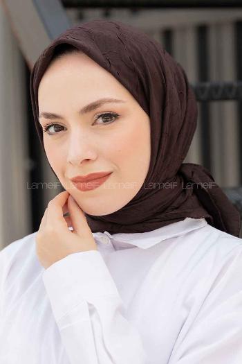 Lamelif Bambu Eşarp Bitter Kahve