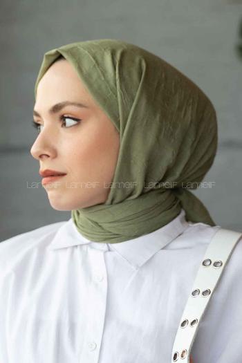 Lamelif Bambu Şal Mint Yeşili