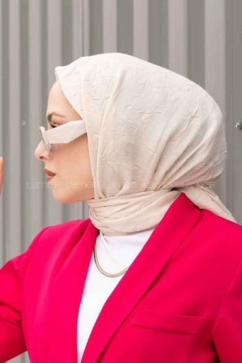 Lamelif Bambu Şal Açık Bej