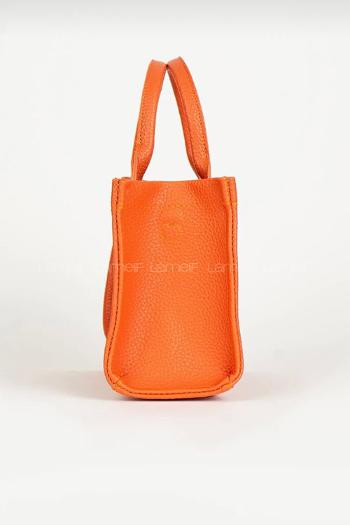 Lamelif Kolon Askılı Tote Bag Kadın El Ve Omuz Çantası Turuncu