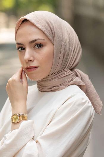 Mink Cotton Fabric Straight Scarf