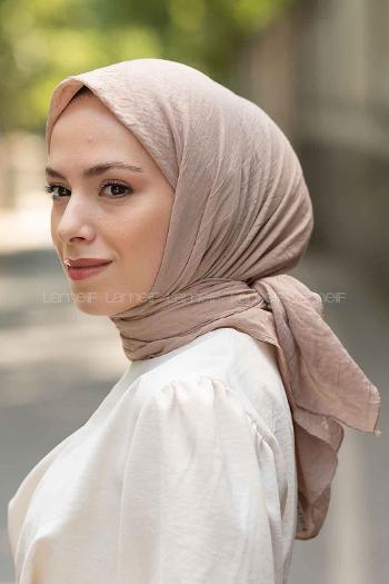 Mink Cotton Fabric Straight Scarf