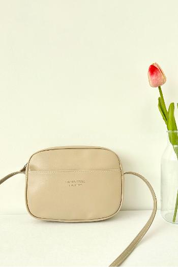 Lamelif Mini Urban Çapraz Askılı Çanta Vizonrengi