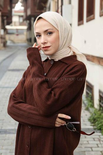 Lamelif Bambu Eşarp Bej