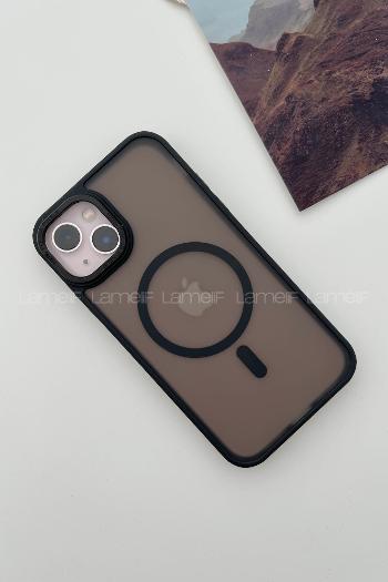 Lamelif iPhone 14 Pro Max Metal Focus Megsafe Kılıf