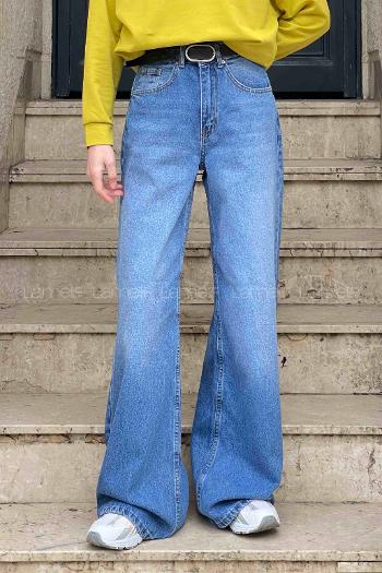 Lamelif Geniş Paça Baggy Jean