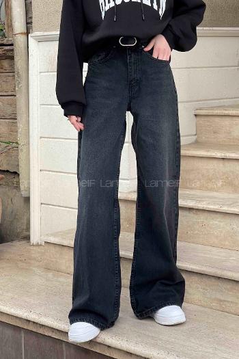 Lamelif Geniş Paça Baggy Jean