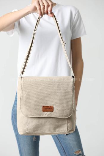 Cream Without Accessories Rope Hand Bag Bag