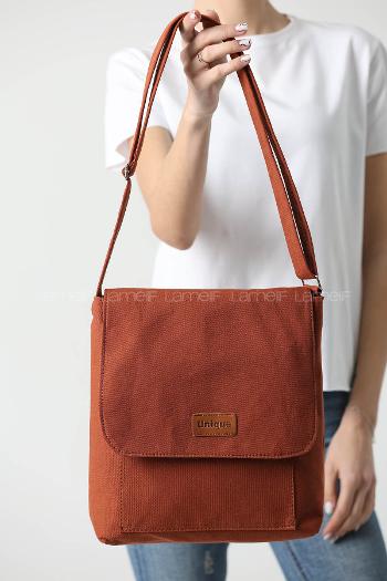 Tan Without Accessories Rope Hand Bag Bag