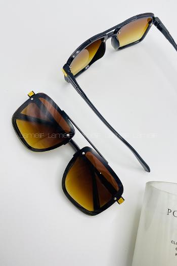 Lamelif Pilot Kahverengi Güneş Gözlüğü