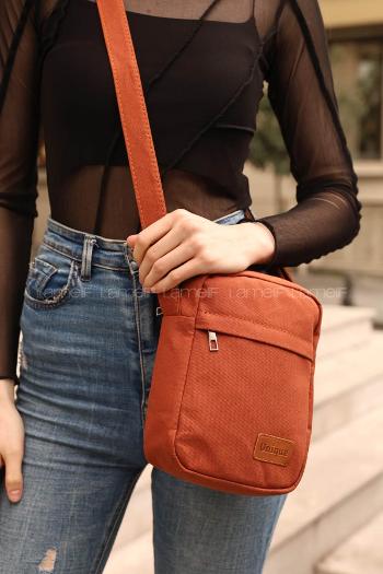Tan Without Accessories Rope Hand Bag Bag