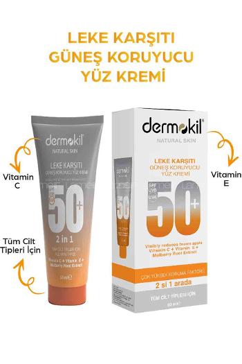 Lamelif Dermokil Leke Karşıtı Güneş Koruyucu Yüz Kremi