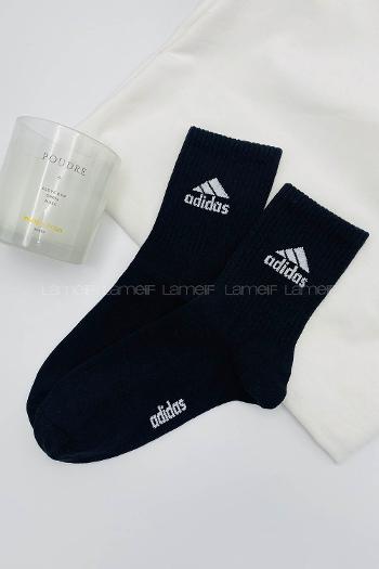 Lamelif Spor Kolej Çorap Siyah