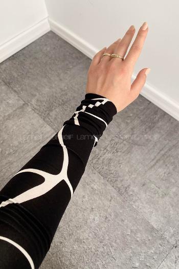 Black-2 Turtle Neck Long Arm Body