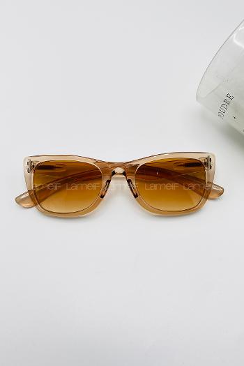 Brown With Milk Glasses