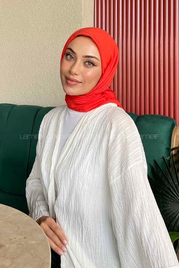 Lamelif Bambu Eşarp Oranj