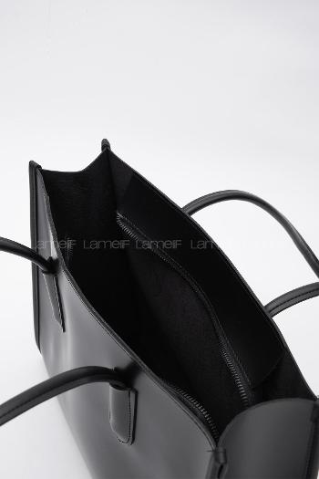 Black With Suspenders Skin Hand Bag Bag