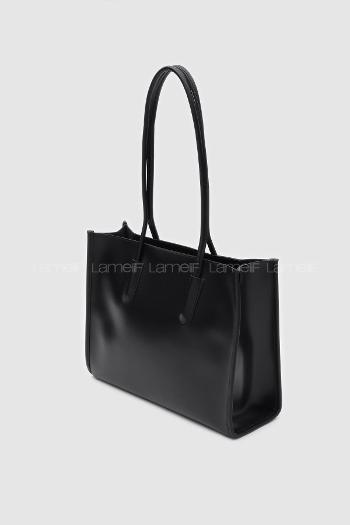 Black With Suspenders Skin Hand Bag Bag