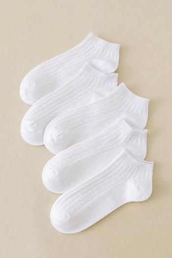 Lamelif 5li Fitilli Patik Çorap