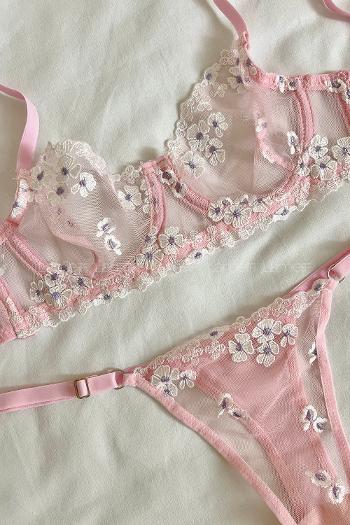 Lamelif Çiçekli Bralet Takım Desteksiz