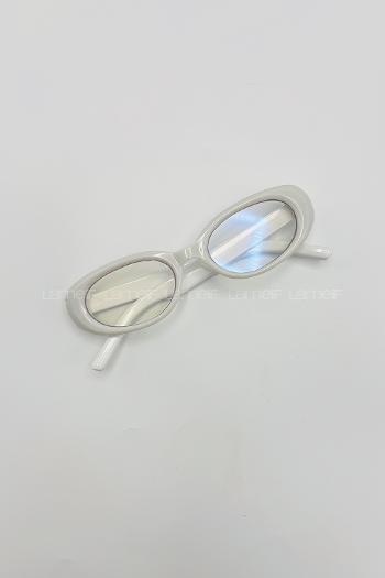 Lamelif July Beyaz Çerçeve Şeffaf İmaj Gözlük